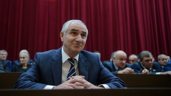 Спикер парламента Республики Абхазия Валерий Бганба. Архивное фото Спикер парламента Республики Абхазия Валерий Бганба. Архивное фото