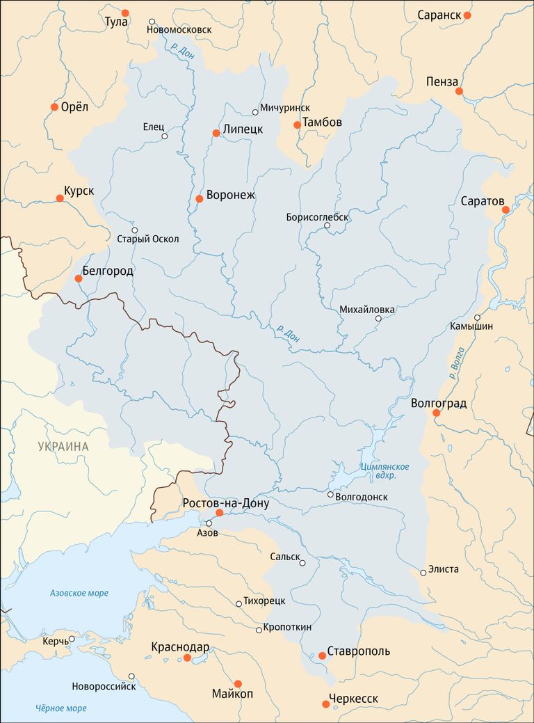 Бассейн реки Дон Бассейн реки Дон