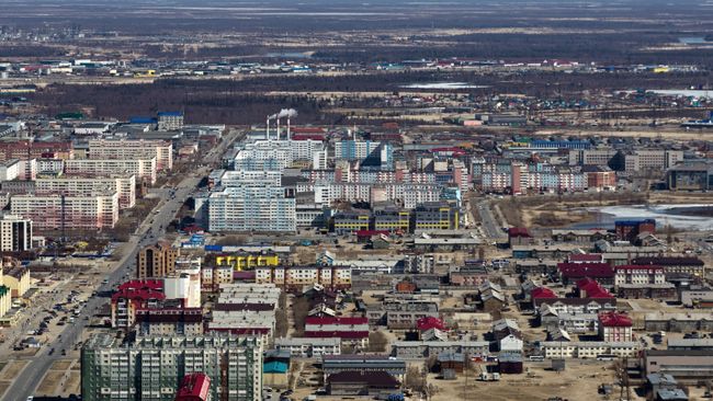 Вид на Новый Уренгой Вид на Новый Уренгой