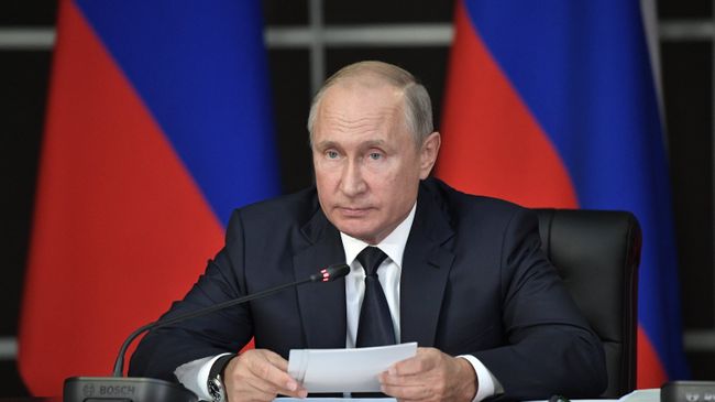 Президент РФ Владимир Путин