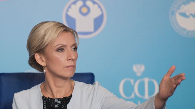 Официальный представитель министерства иностранных дел России Мария Захаров. Архивное фото Официальный представитель министерства иностранных дел России Мария Захаров. Архивное фото