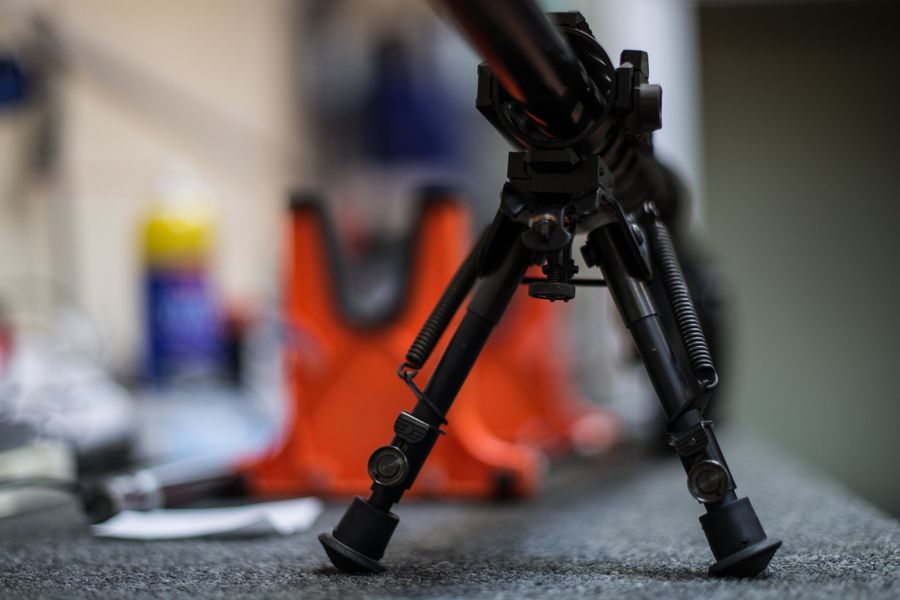 Снайперская винтовка на сошках на заводе Lobaev Arms Снайперская винтовка на сошках на заводе Lobaev Arms