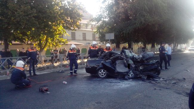 ДТП на улице Мичуринской города Тамбова. 22 сентября 2018 ДТП на улице Мичуринской города Тамбова. 22 сентября 2018