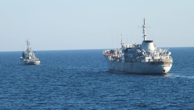 Корабли ВМСУ у берегов Крыма Корабли ВМСУ у берегов Крыма