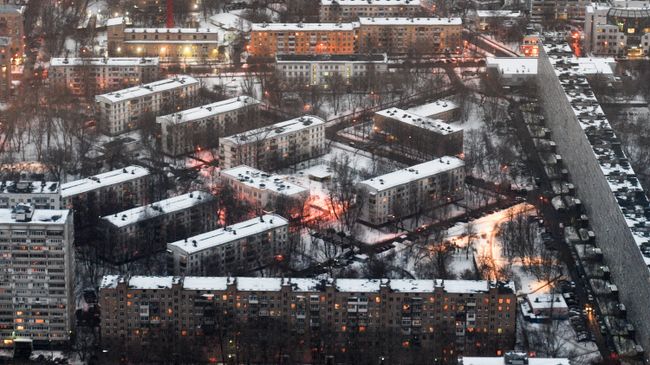 Жилые дома в Подмосковье. Архивное фото
