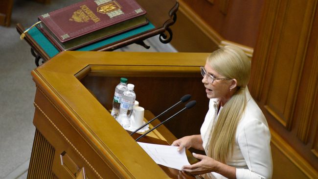 Лидер всеукраинского объединения Батькивщина Юлия Тимошенко. Архивное фото Лидер всеукраинского объединения Батькивщина Юлия Тимошенко. Архивное фото