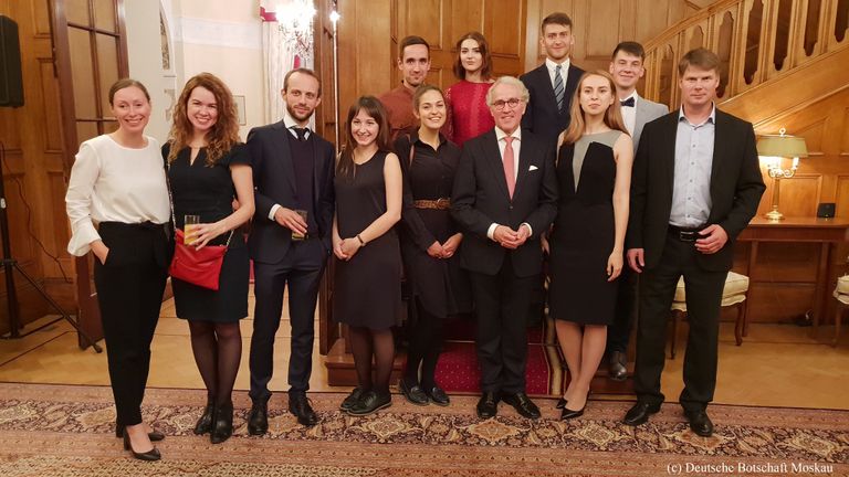 Торжественный прием для выпускников Международной парламентской стипендии (#IPS) в Посольстве Германии 