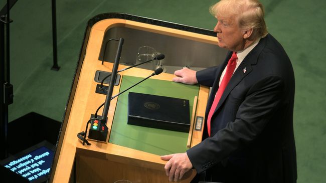 Президент США Дональд Трамп