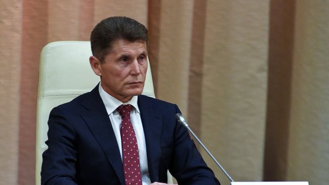Временно исполняющий обязанности губернатора Приморского края Олег Кожемяко Временно исполняющий обязанности губернатора Приморского края Олег Кожемяко