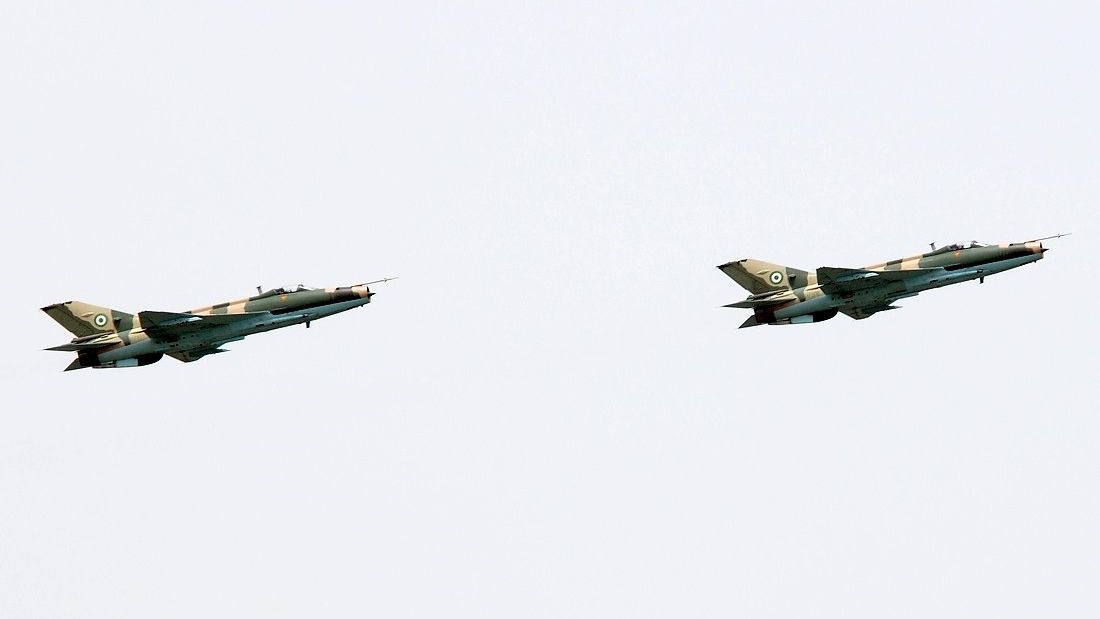 Истребители F-7NI ВВС Нигерии Истребители F-7NI ВВС Нигерии - РИА Новости, 1920, 07.12.2025
