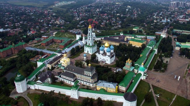 Троице-Сергиева лавра в городе Сергиевом Посаде Московской области. Архивное фото