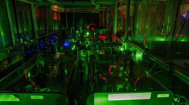 Установка RILIS, на которой ученые ЦЕРН измерили форму атомов ртути