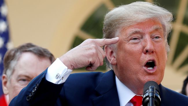 Президент США Дональд Трамп. Архивное фото