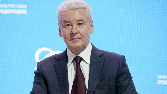 Мэр Москвы Сергей Собянин во время форума Российская энергетическая неделя. 4 октября 2018