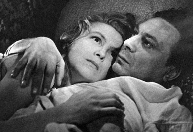 Вия Артмане и Евгений Матвеев в фильме Родная кровь Вия Артмане и Евгений Матвеев в фильме Родная кровь