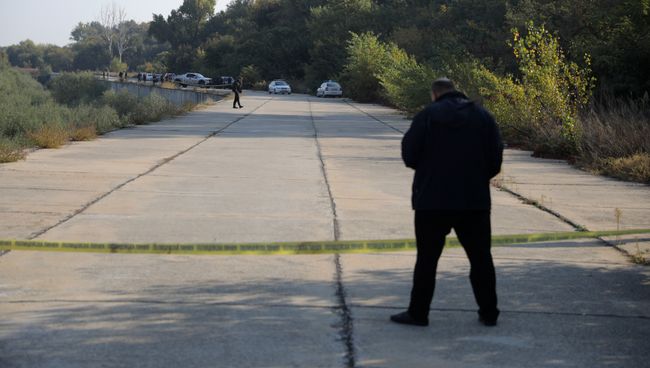 Место убийства болгарской журналистки Виктории Мариновой в городе Русе. 9 октября 2018 Место убийства болгарской журналистки Виктории Мариновой в городе Русе. 9 октября 2018