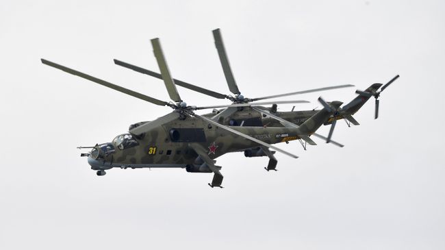Ударные вертолёты Ми-35М ВКС РФ Ударные вертолёты Ми-35М ВКС РФ