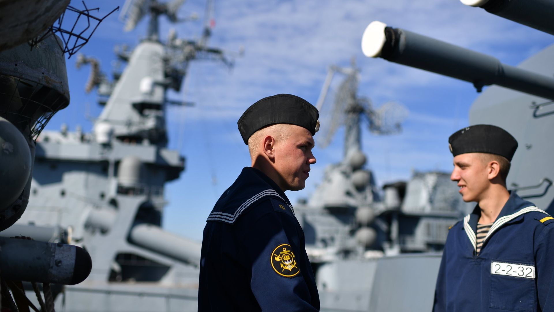 Курсанты ВМФ РФ на учебном корабле Балтийского флота Перекоп Курсанты ВМФ РФ на учебном корабле Балтийского флота Перекоп - РИА Новости, 1920, 12.09.2026