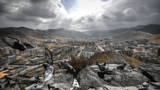 Вид на Улан-Батор Вид на Улан-Батор