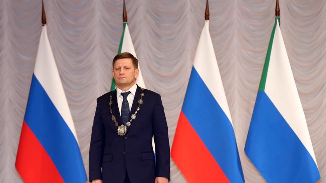 Губернатор Хабаровского края Сергей Фургал Губернатор Хабаровского края Сергей Фургал