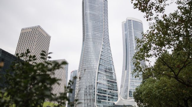 Небоскребы компании CapitaLand в городе Ханчжоу в КНР Небоскребы компании CapitaLand в городе Ханчжоу в КНР