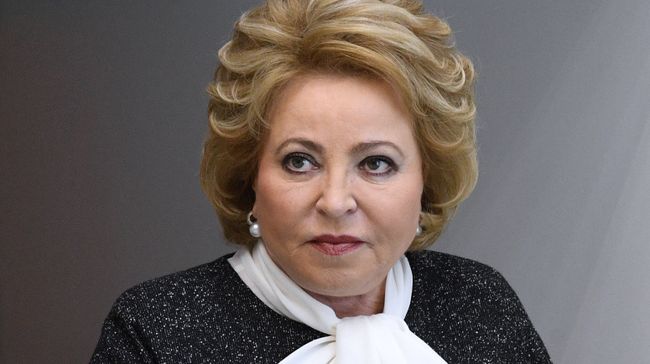 Спикер Совета Федерации Валентина Матвиенко Спикер Совета Федерации Валентина Матвиенко