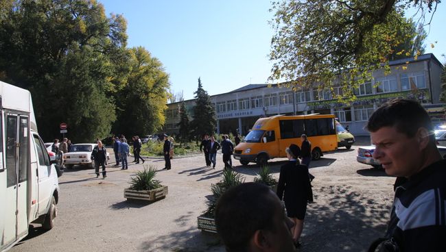Нападение на политехнический колледж в Керчи. Архивное фото Нападение на политехнический колледж в Керчи. Архивное фото
