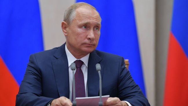 Президент РФ Владимир Путин. Архивное фото