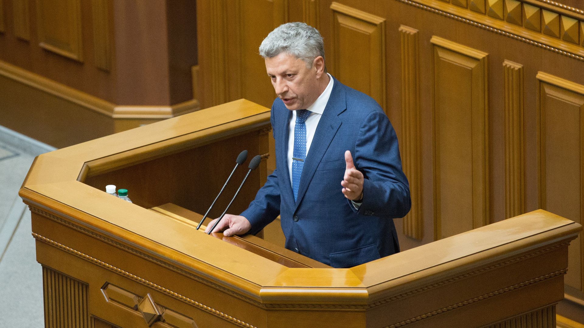 Депутат Юрий Бойко выступает на заседании Верховной рады Украины в Киеве. 18 октября 2018 Депутат Юрий Бойко выступает на заседании Верховной рады Украины в Киеве. 18 октября 2018 - РИА Новости, 1920, 04.10.2021