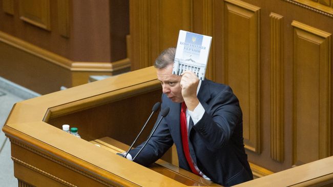 Лидер фракции Радикальной партии Олег Ляшко 