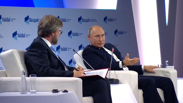 Агрессоры сдохнут, а мы попадем в рай — Путин об ответе на ядерный удар Агрессоры сдохнут, а мы попадем в рай — Путин об ответе на ядерный удар