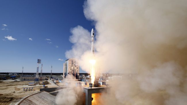 Старт ракеты-носителя Союз-2.1а с космодрома Восточный Старт ракеты-носителя Союз-2.1а с космодрома Восточный