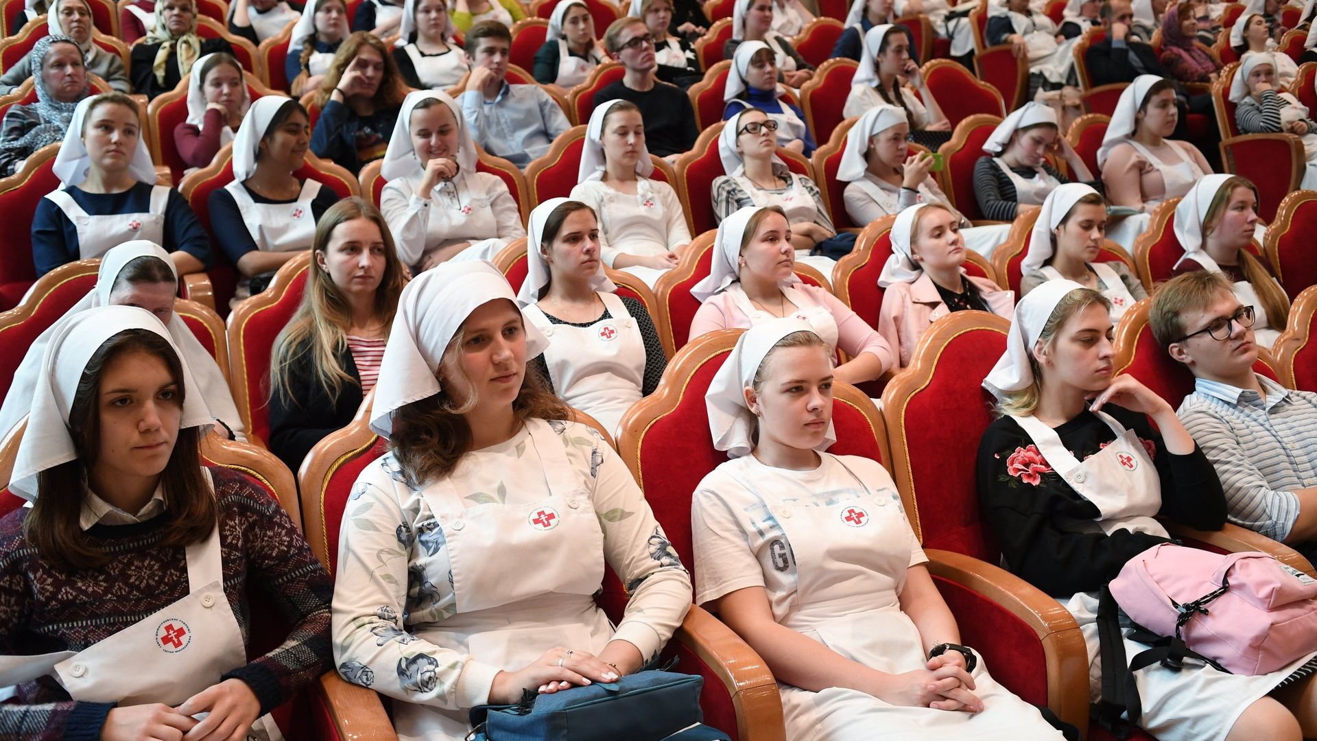 Участники VIII Общецерковного съезда по социальному служению Участники VIII Общецерковного съезда по социальному служению - РИА Новости, 1920, 27.02.2026