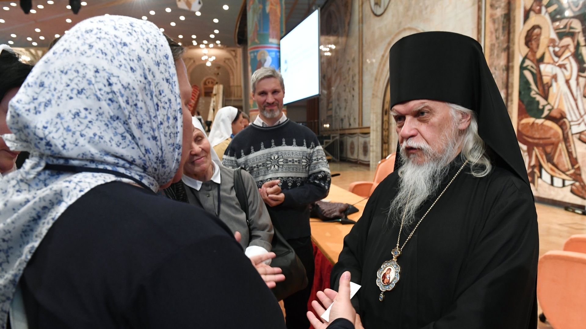 Епископ Орехово-Зуевский Пантелеимон на VIII Общецерковном съезде по социальному служению Епископ Орехово-Зуевский Пантелеимон на VIII Общецерковном съезде по социальному служению - РИА Новости, 1920, 17.03.2021