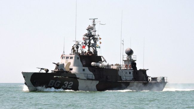 Сторожевой корабль ВМС Украины Донбасс. Архивное фото Сторожевой корабль ВМС Украины Донбасс. Архивное фото