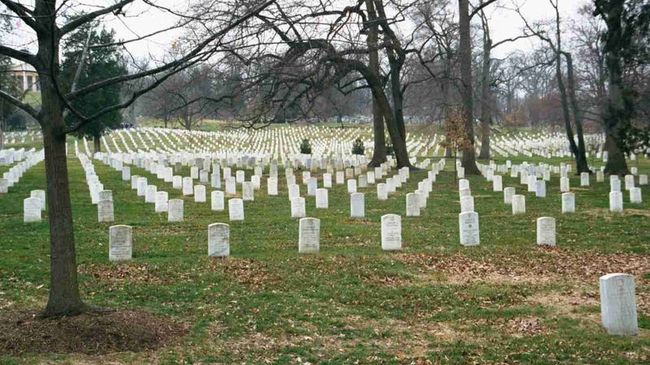 Арлингтонское национальное кладбище. США. Архив