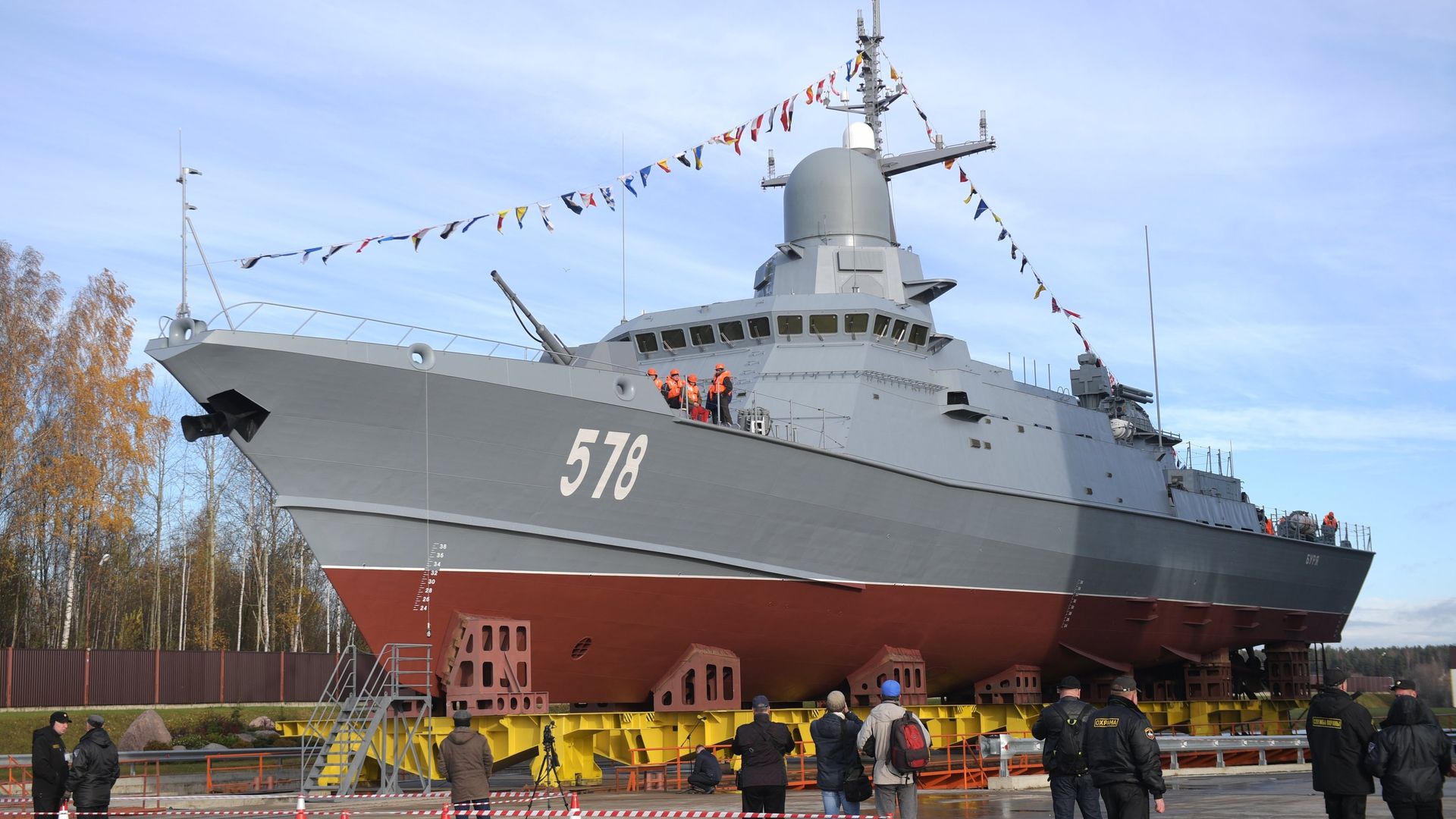 Малый ракетный корабль Буря проекта 22800 - РИА Новости, 1920, 17.03.2023