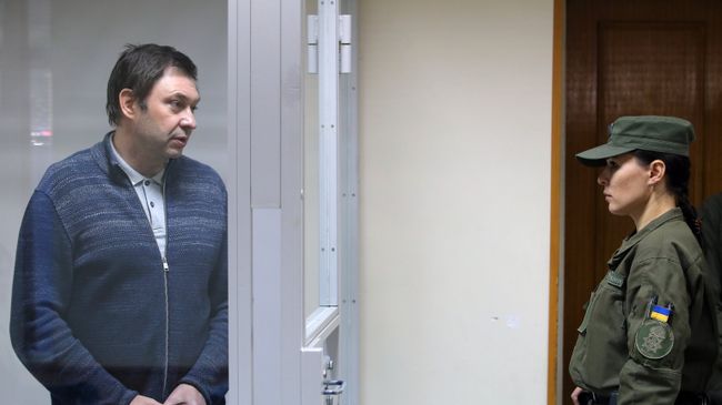 Руководитель портала РИА Новости Украина Кирилл Вышинский на заседании в Херсонском апелляционном суде. Архивное фото Руководитель портала РИА Новости Украина Кирилл Вышинский на заседании в Херсонском апелляционном суде. Архивное фото