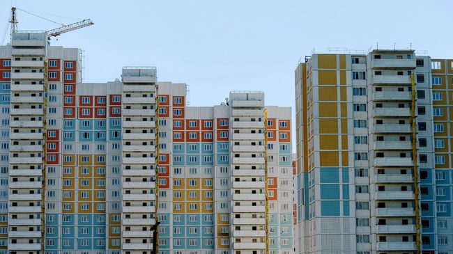 Строительство жилого комплекса. Архивное фото