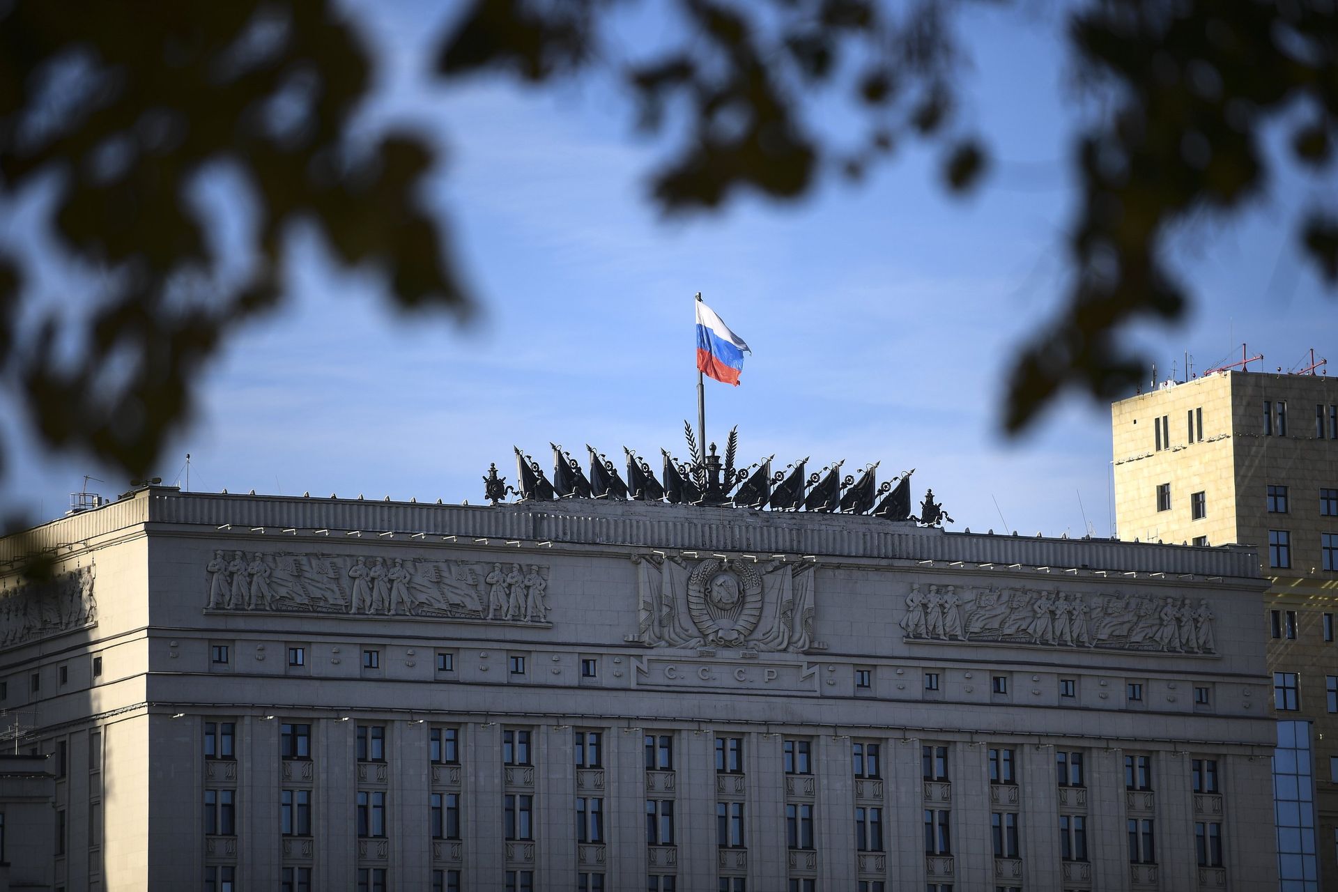 Здание министерства обороны РФ на Фрунзенской набережной в Москве Здание министерства обороны РФ на Фрунзенской набережной в Москве - РИА Новости, 1920, 18.06.2026