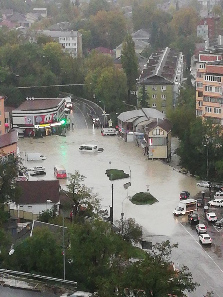 Подтопления в Туапсе