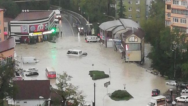Подтопления в Туапсе Подтопления в Туапсе