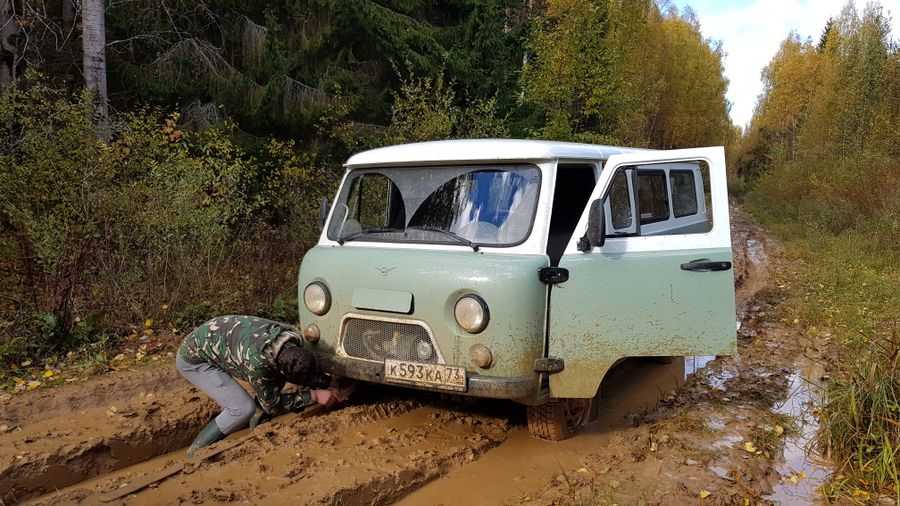 Тест-драйв юбилейной серии УАЗ-452 Буханка в Тверской области