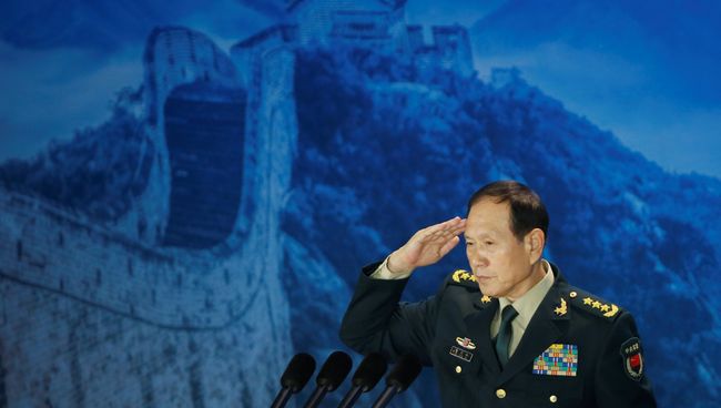 Министр обороны КНР Вэй Фэнхэ на международном Сяншаньском форуме по вопросам безопасности в Пекине, Китай. 25 октября 2018 Министр обороны КНР Вэй Фэнхэ на международном Сяншаньском форуме по вопросам безопасности в Пекине, Китай. 25 октября 2018