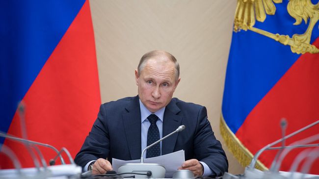 Президент России Владимир Путин. Архивное фото Президент России Владимир Путин. Архивное фото