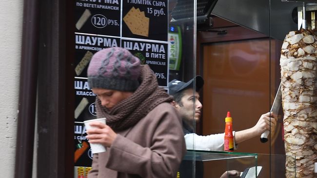 Торговая точка по продаже шаурмы в Москве Торговая точка по продаже шаурмы в Москве