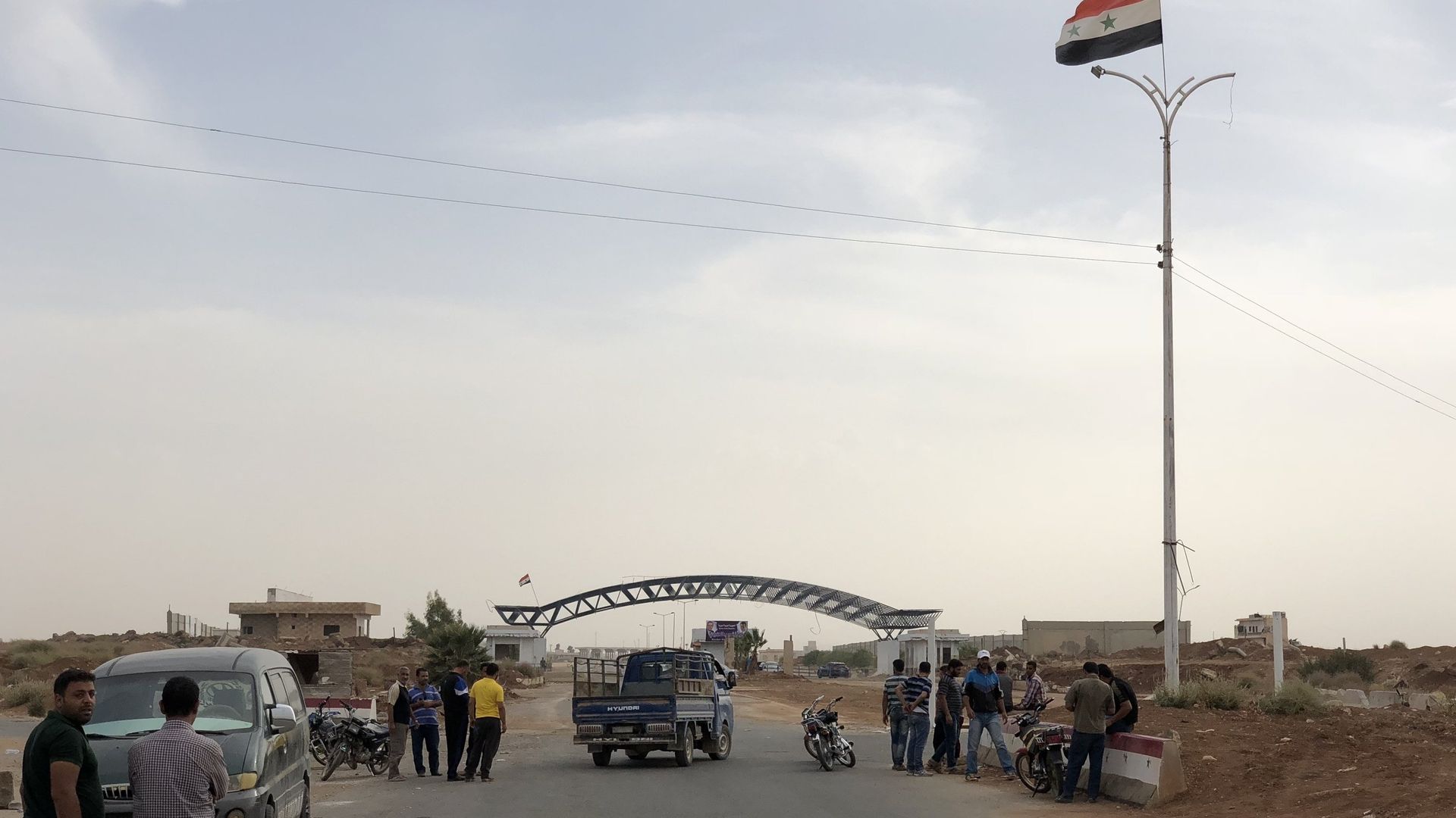 Пограничный переход Насиб на сирийско-иорданской границе Пограничный переход Насиб на сирийско-иорданской границе - РИА Новости, 1920, 30.07.2021