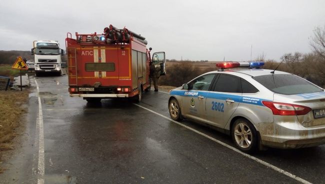 Автомобильный мост в районе села Осиновка в Михайловском районе Приморского края, обрушившийся во время проезда по нему большегрузного автомобиля Volvo. 26 октября 2018