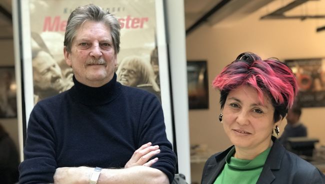Британский режиссер Андре Сингер и продюсер компании Spring Films Cветлана Палмер