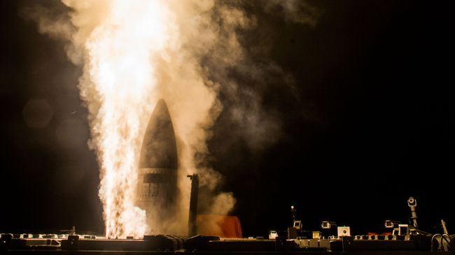 Запуск американской противоракеты SM-3 Block IIA Запуск американской противоракеты SM-3 Block IIA